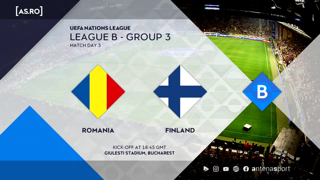 UEFA Nations League | Rezumat: România vs. Finlanda