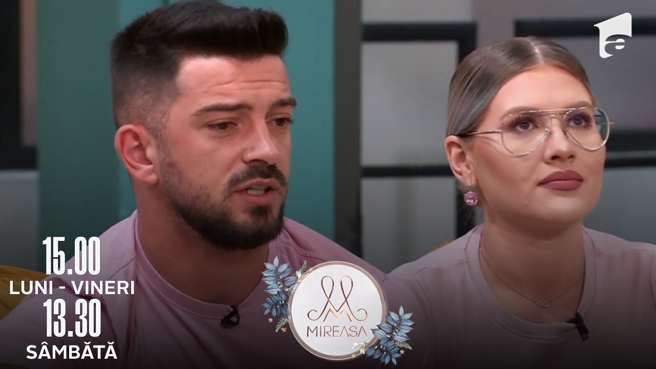 Mireasa Sezonul 5, 8 iulie 2022. Perneș, supărat pe Sabrina ca nu l-a sărutat de noapte bună?