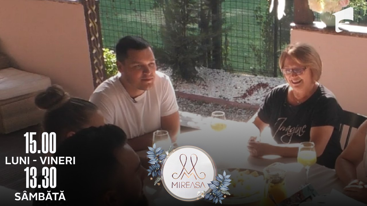 Gala Mireasa sezonul 5, 9 iulie 2022. Familia Alinei a venit &icirc;n vizită &icirc;n casa Mireasa