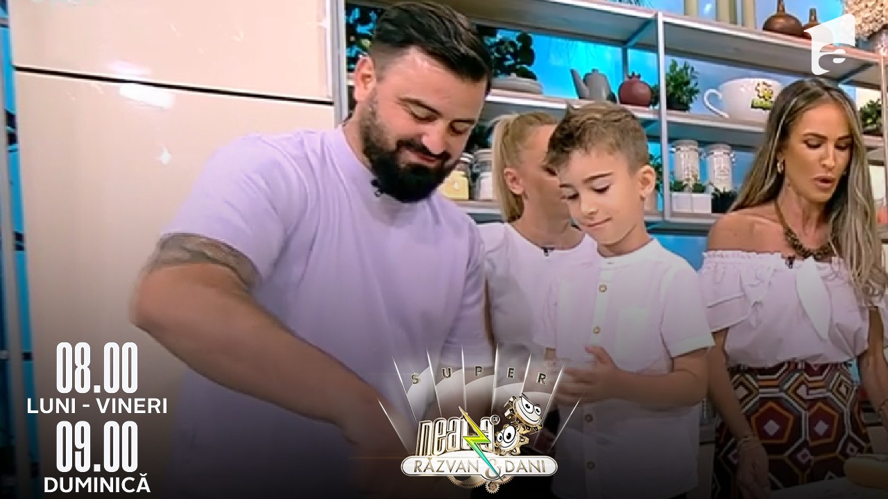 Neatza de Weekend, 10 iulie 2022. Rețeta lui Cătălin Rizea: Salată de vinete cu ardei copt