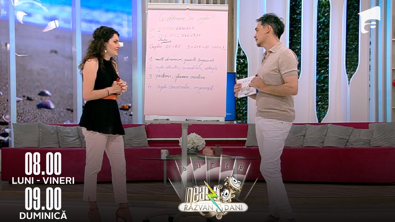 Super Neatza, 13 iulie 2022. Relația de cuplu și compatibilitatea