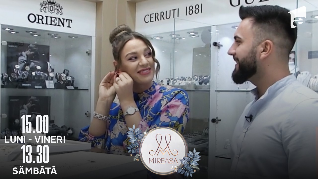 Mireasa Sezonul 5, 13 iulie 2022. Alina și Valentin și-au ales accesoriile pentru ziua nunții