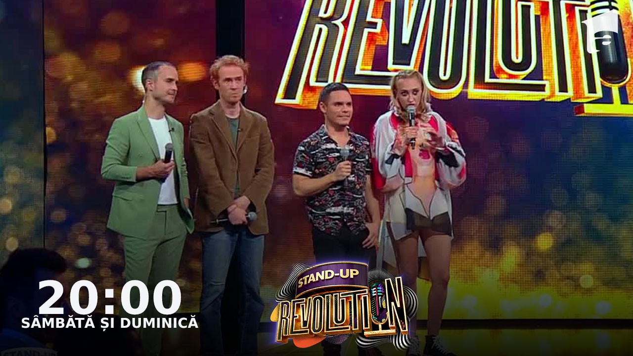 Stand-up Revolution | Sezonul 1, 24 iulie 2022. Jurizare battle Hector Ayala și Andres Fajngold