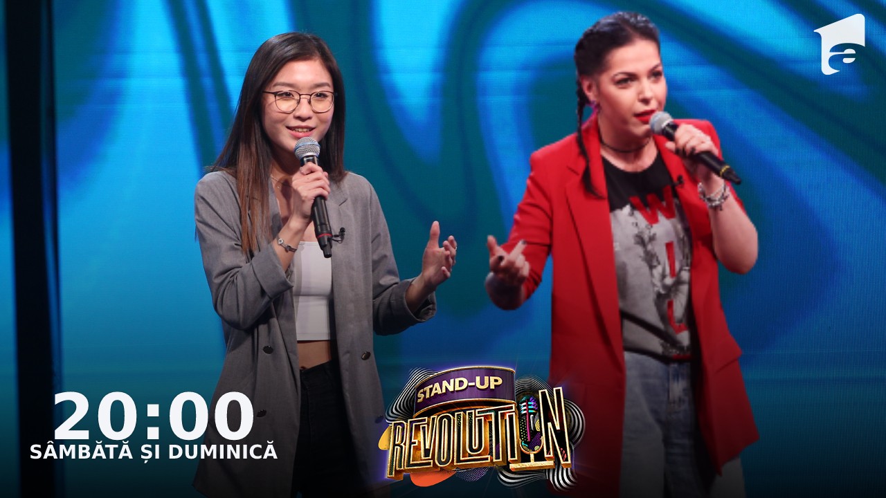 Stand-up Revolution | Sezonul 1, 24 iulie 2022. Battle: Wu Jia Qi vs. Ada Ștef