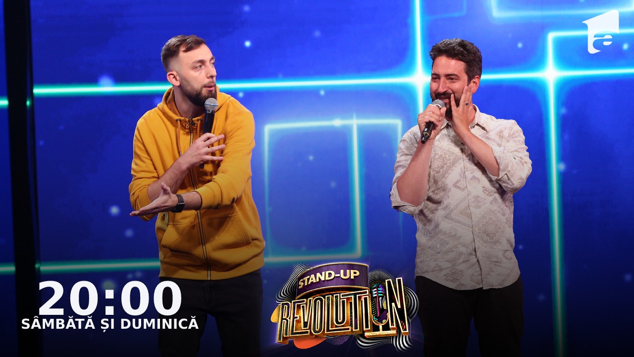 Stand-up Revolution | Sezonul 1, 30 iulie 2022. Battle: Mădălin Cîrje vs. Luke Meginsky