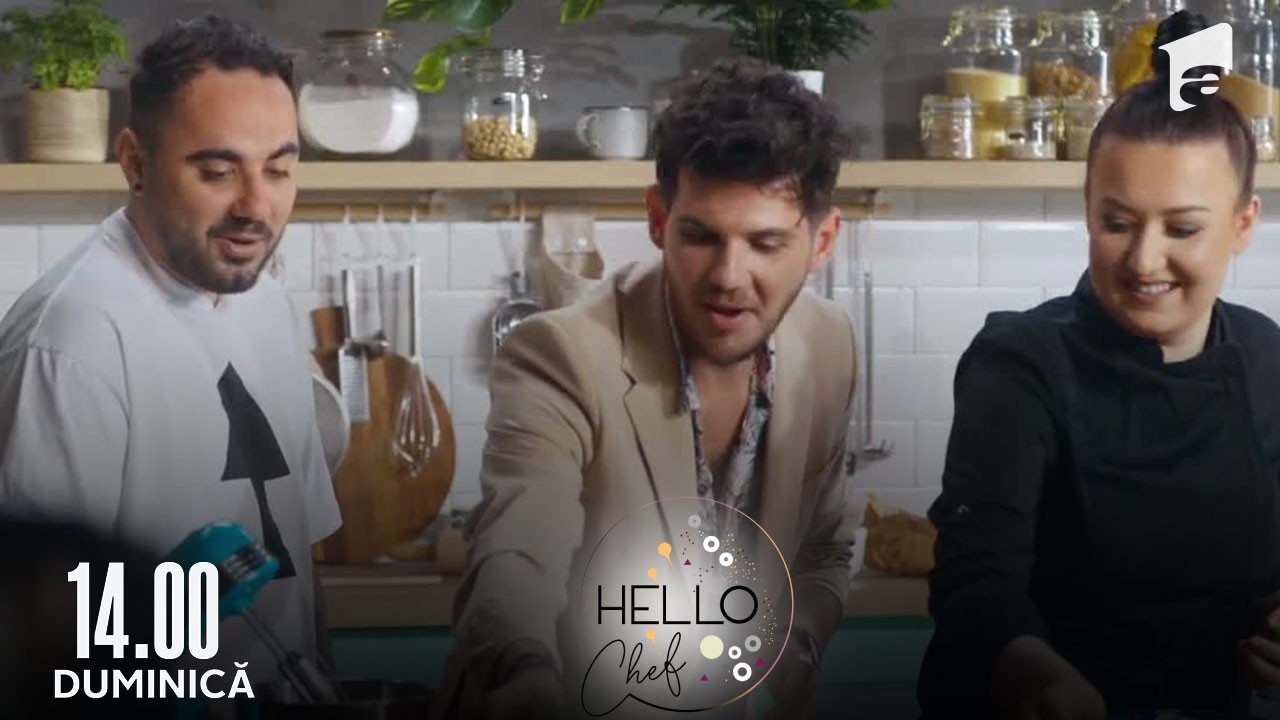 Hello Chef, sezon 4, episod 1. Rețeta pentru chicken mole à la Chef Roxana Blenche cu Emi și Cuza