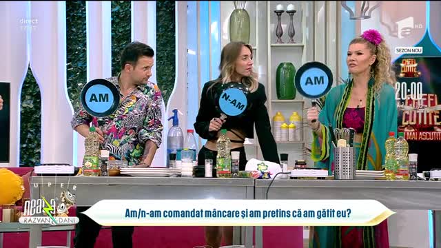 Super Neatza, 4 septembrie 2022. Provocarea Am/N-am pentru cele două echipe de concurenți