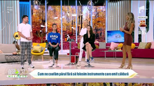 Super Neatza de Weekend, 4 septembrie 2022. Cum ne coafăm părul fără să folosim instrumente care emit căldură