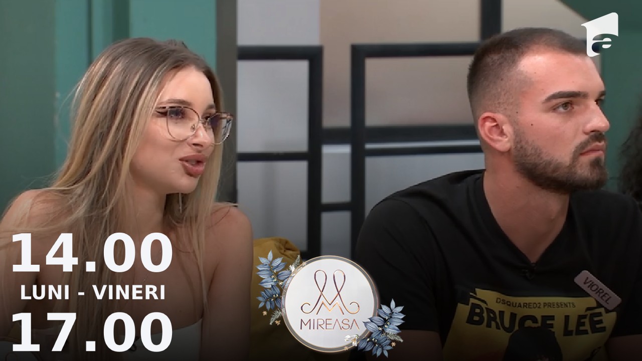 Mireasa Sezonul 6, 7 septembrie 2022. Viorel și Denisa, discuții despre nuntă și copii: E devreme pentru mine!