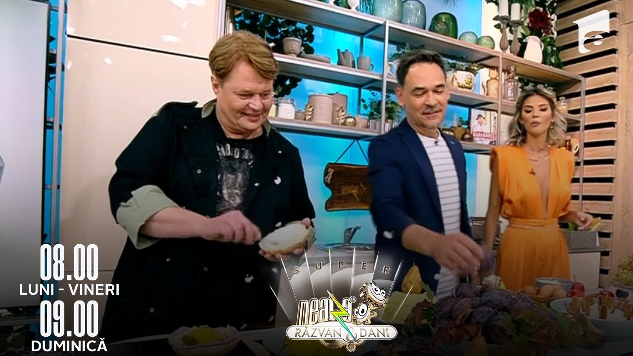 Super Neatza, 9 septembrie 2022. Rețeta lui Vlădutz: Găluște cu prune