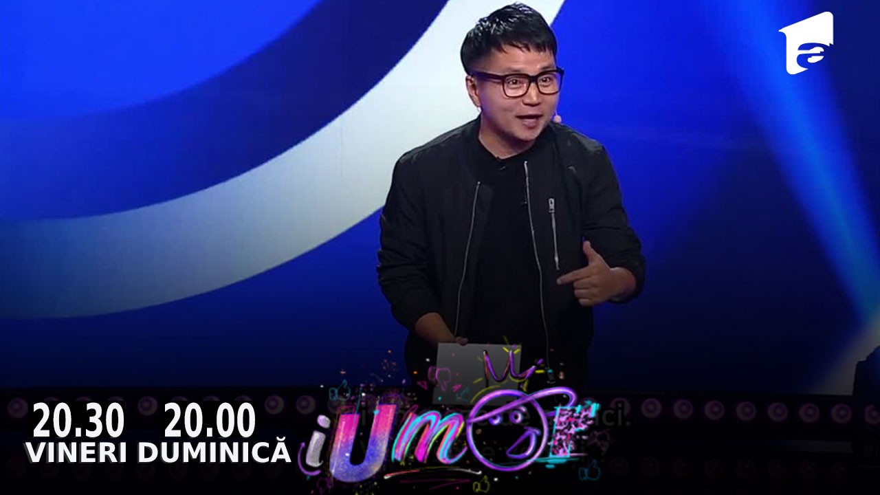 iUmor Sezonul 13, 9 septembrie 2022. Număr neobișnuit! Jeki Yoo a combinat magia cu umorul