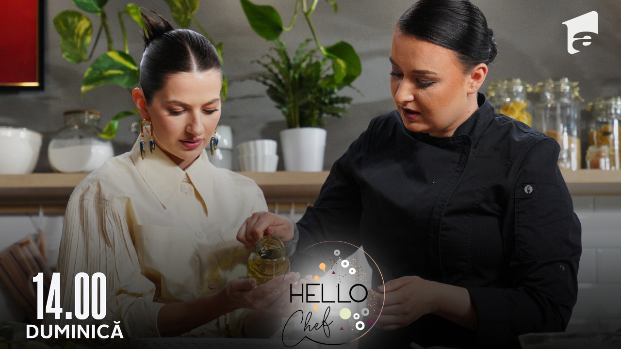 Hello Chef sezonul 4, 18 septembrie 2022. Roxana Blenche și Lidia Bubble au preparat salată Kofta de pui