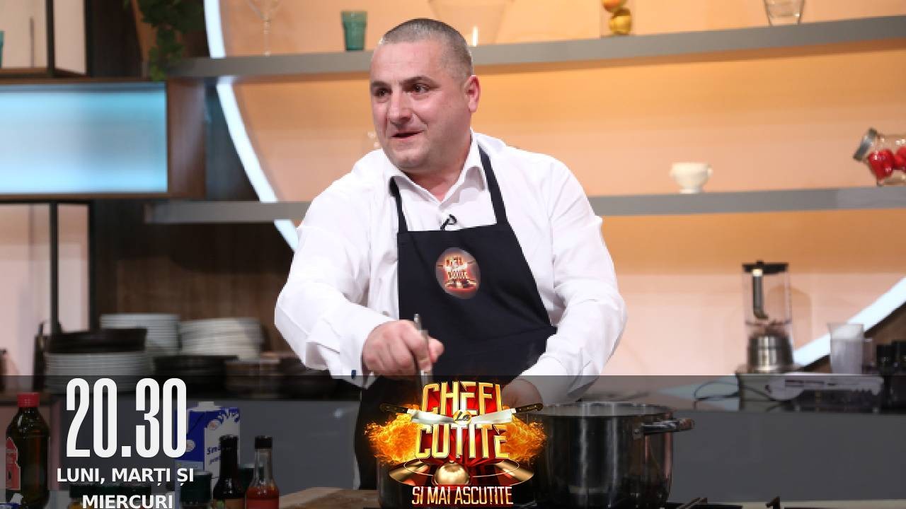 Chefi la Cuțite Sezonul 10, 19 septembrie 2022. Sebastian Tusluc a pregătit ”Paste cu grogonzola”