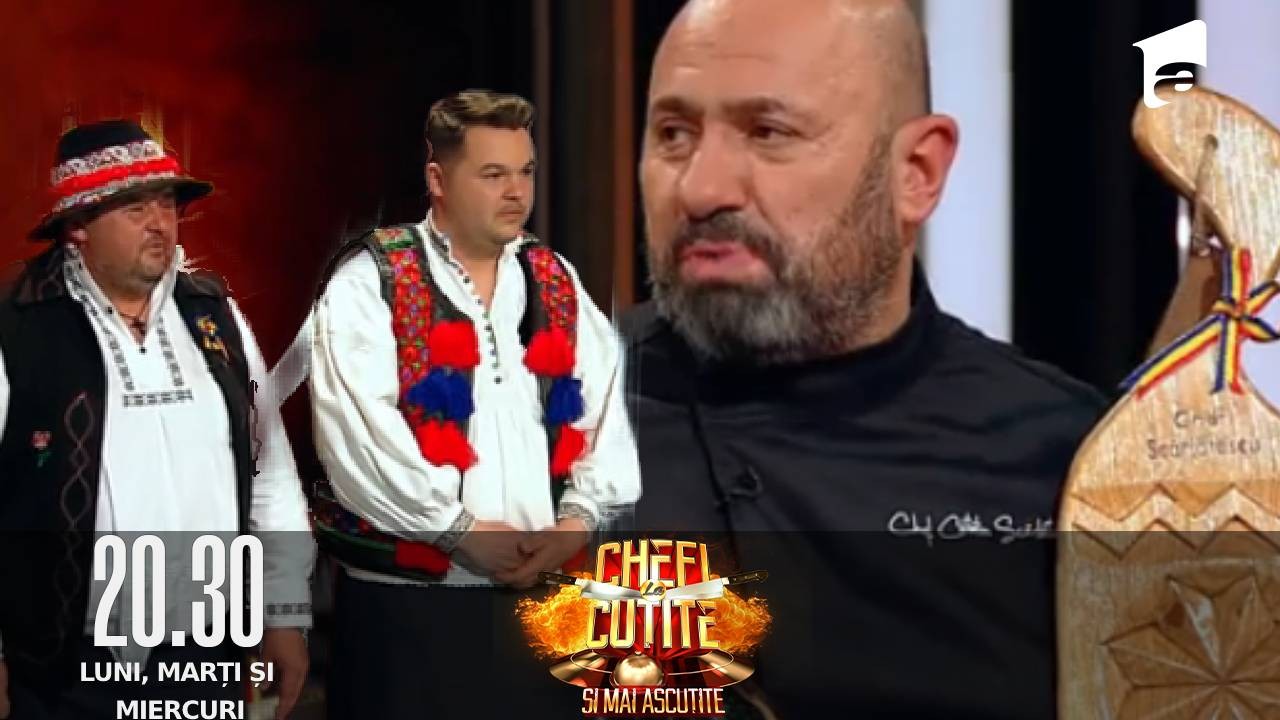 Chefi la Cuțite Sezonul 10, 21 septembrie 2022. Sabin și Florian Bumb, tată și fiu, au impresionat chefii cu preparatele lor!