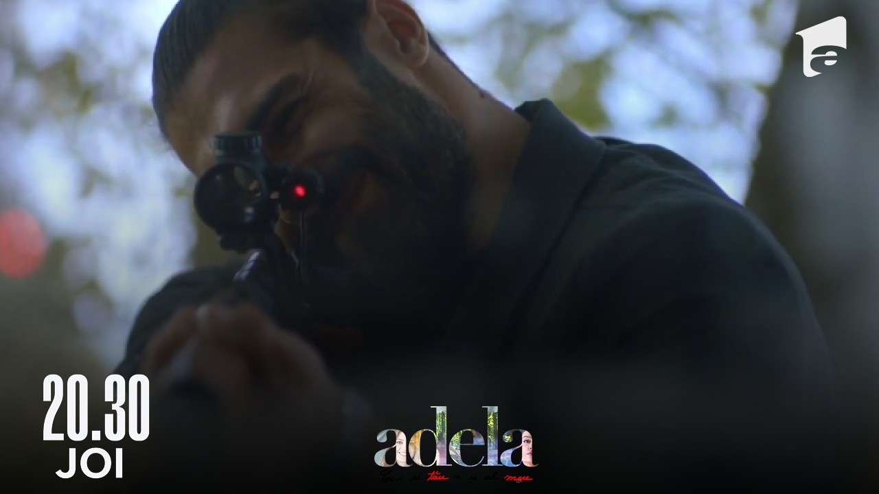 Adela sezonul 4, episodul 10, 22 septembrie 2022. Lucian vrea să-l împuște pe Silviu cu arma cu lunetă!