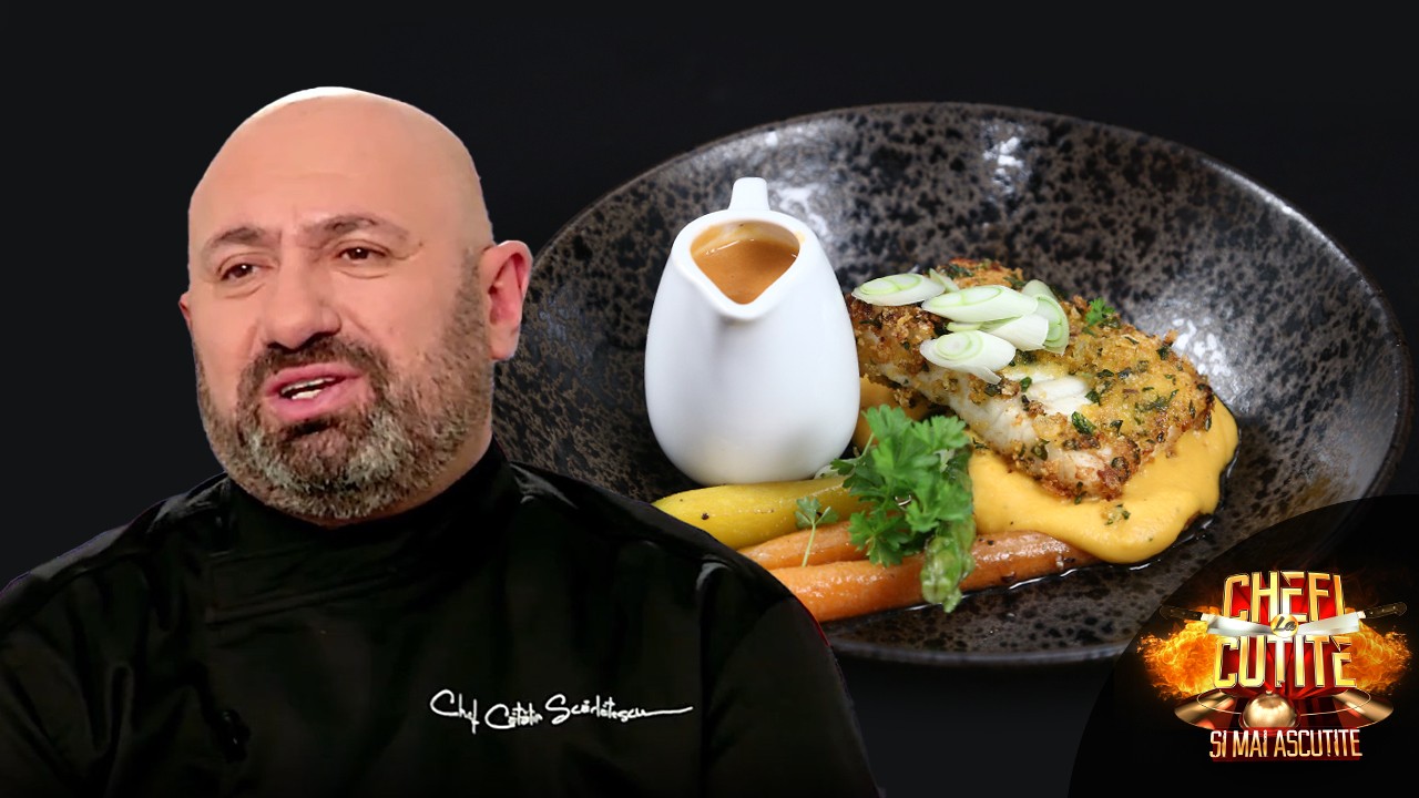 Chefi la cuțite | Sezonul 10: Calcan cu piure de dovleac by Cătălin Scărlătescu
