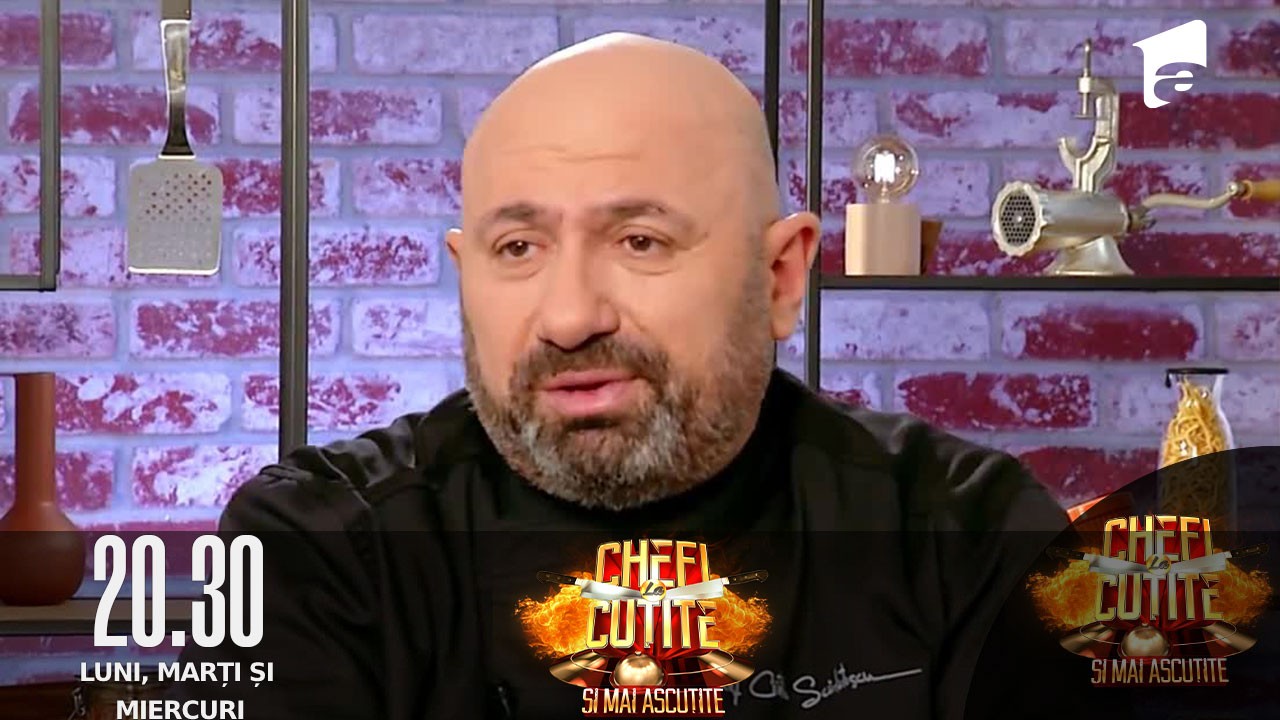 Chefi la Cuțite, sezonul 10, 3 octombrie 2022. Chef Cătălin Scărlătescu gătește ciorbă de pui