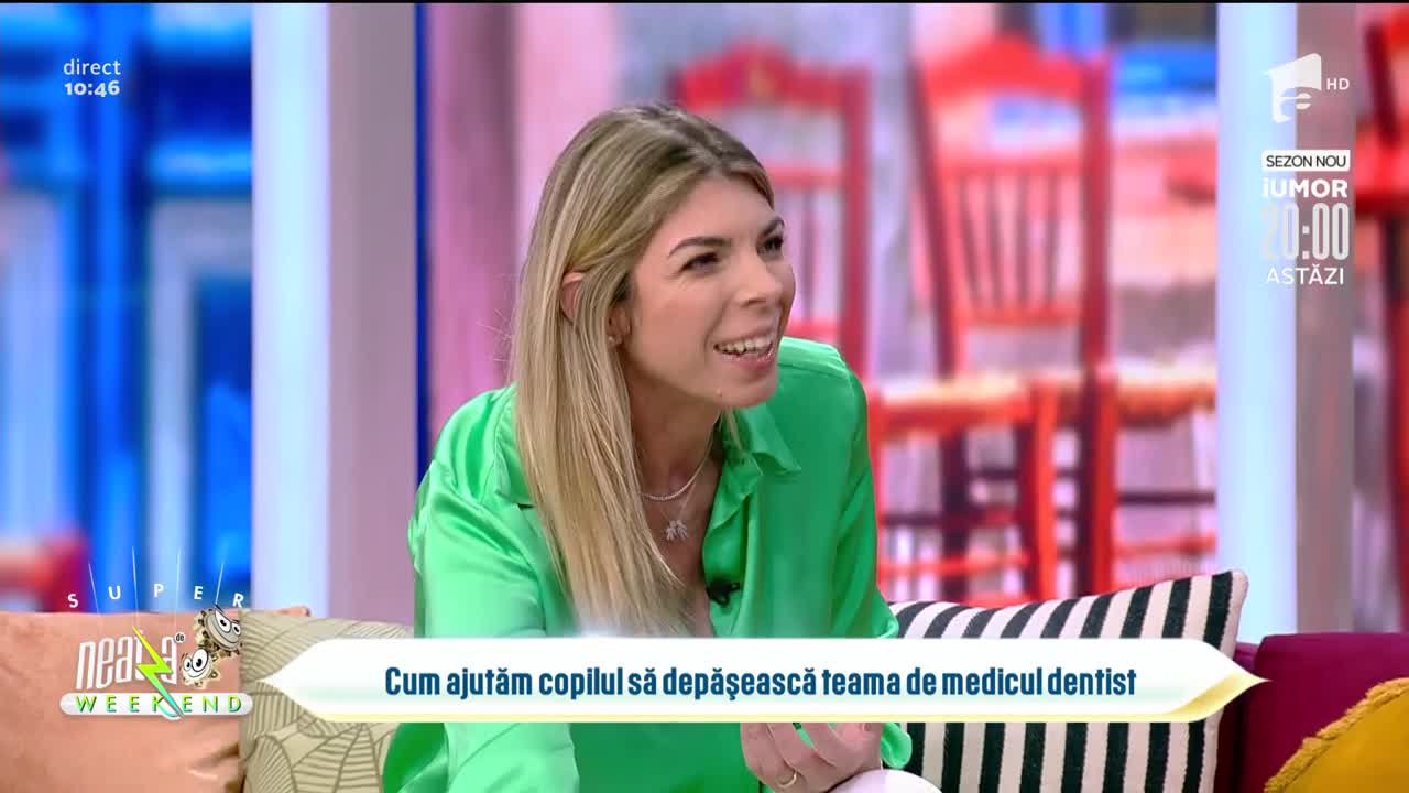 Neatza de Weekend, 9 octombrie 2022. Cum transformăm vizita la stomatolog &icirc;ntr-o experiență distractivă pentru copii