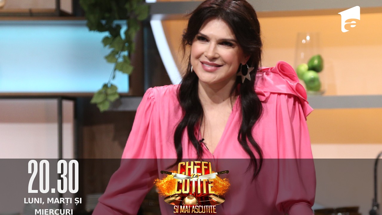 Chefi la cuțite sezonul 10, 10 octombrie 2022. Monica B&icirc;rlădeanu a gătit un preparat inedit: &rdquo;N-o să se aștepte să mă vadă aici&rdquo;