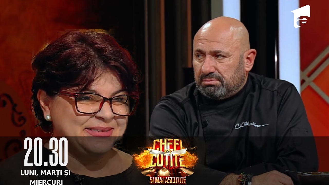 Chefi la cuțite sezonul 10, 12 octombrie 2022. Georgiana Ionescu, detalii dureroase despre încercările prin care a trecut