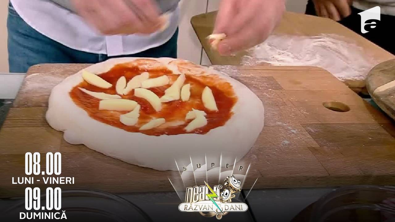 Super Neatza, 13 octombrie 2022. Chef Radu Darie a preparat o pizza delicioasă