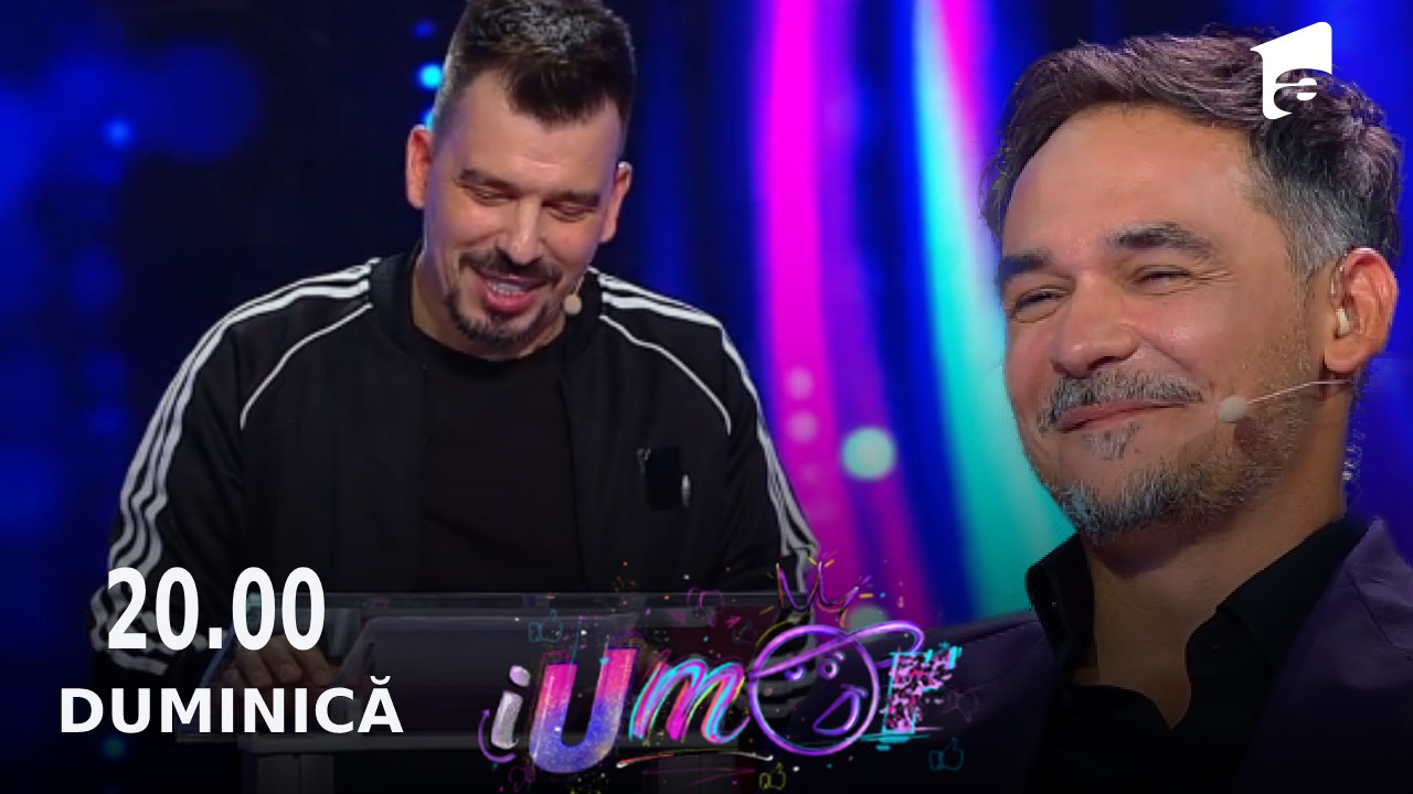 iUmor Sezonul 13, 16 octombrie 2022. Andrei Garici, roast de zile mari pentru Răzvan Simion. Cum &bdquo;s-a răzbunat&rdquo; pe prezentatorul TV