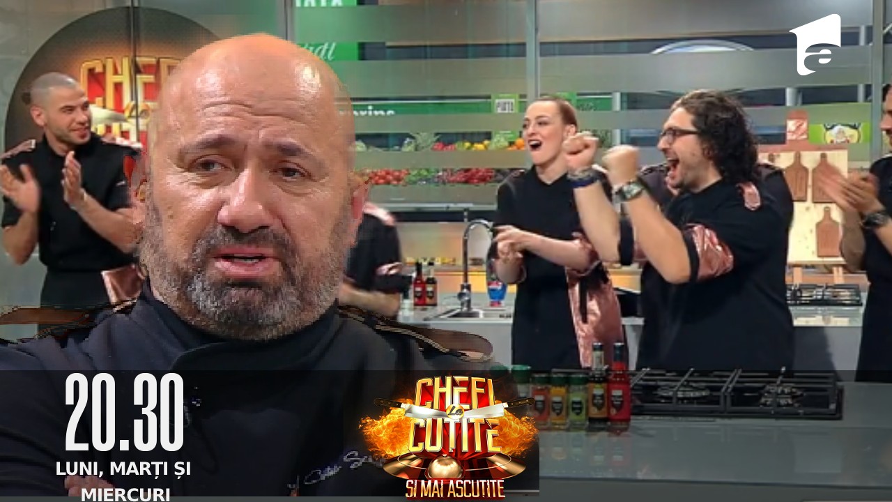 Chefi la cuțite | Sezonul 10, 19 octombrie. Echipa lui Chef Florin Dumitrescu a câștigat al doilea battle. Ce s-a întâmplat în culise