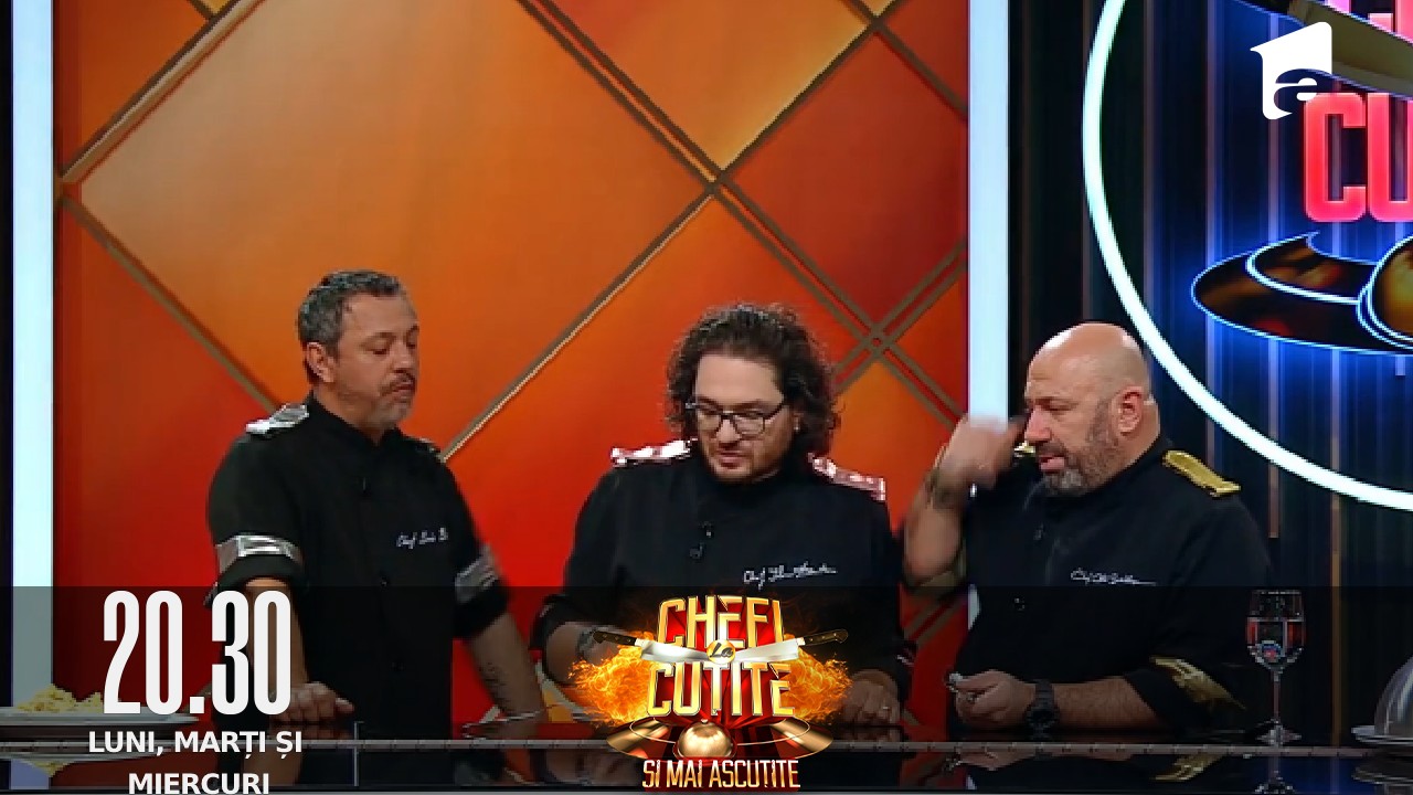 Chefi la cuțite | Sezonul 10, 26 octombrie. Ce preparat l-a impresionat pe chef Florin Dumitrescu la jurizare