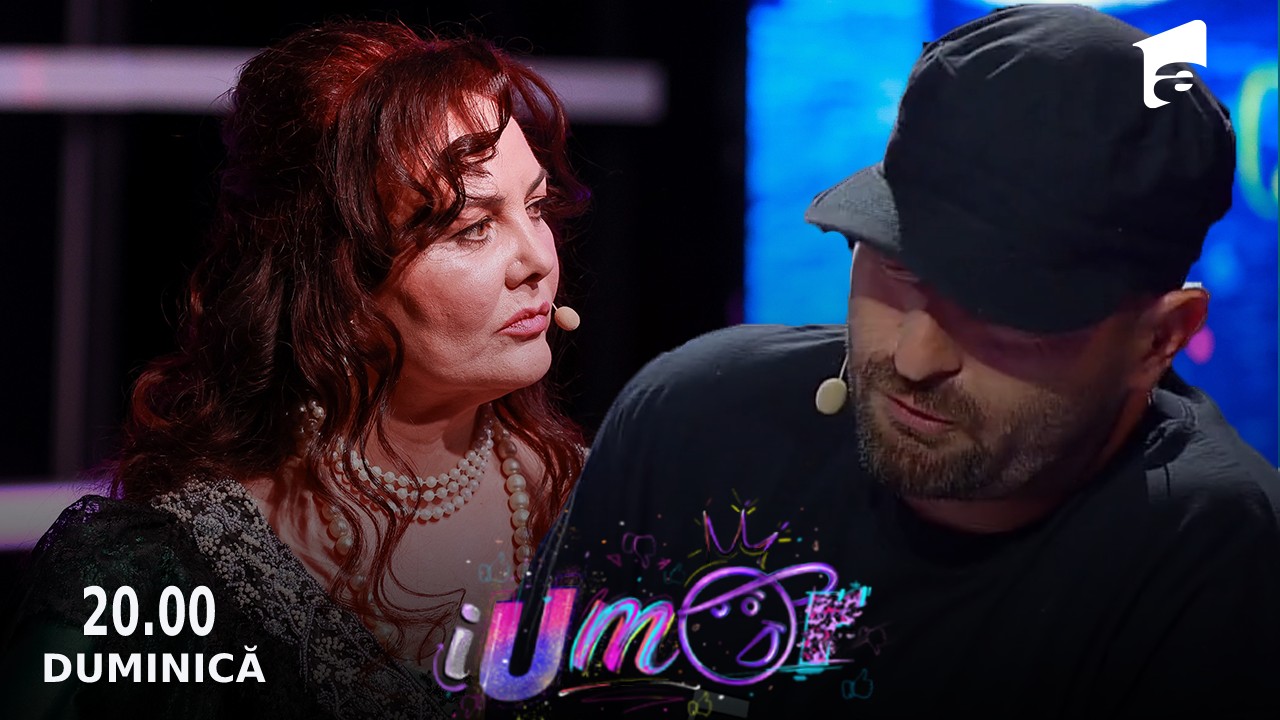 iUmor Sezonul 13, 30 octombrie 2022. Veronica Gheorghe interpretează excelent personajul Anna Karenina