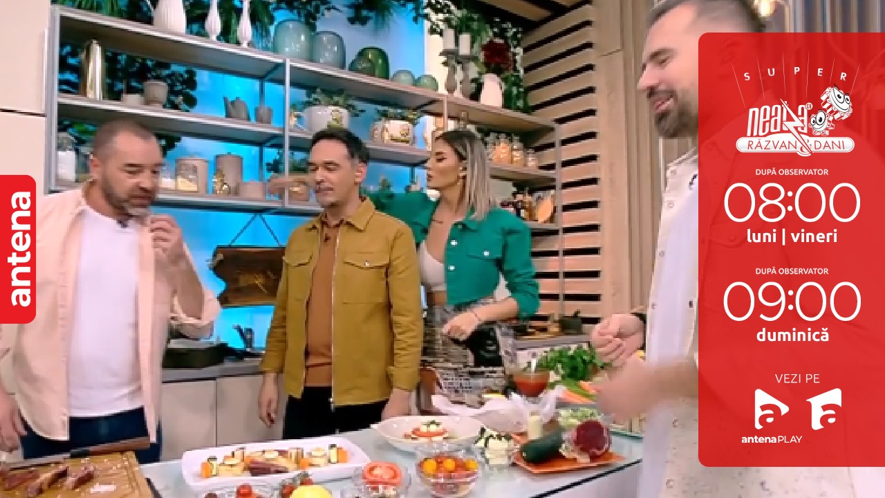 Super Neatza, 7 noiembrie 2022. Chef Radu Darie a gătit &rdquo;antricot de vită cu cartofi pave și ouă de prepeliță&rdquo;