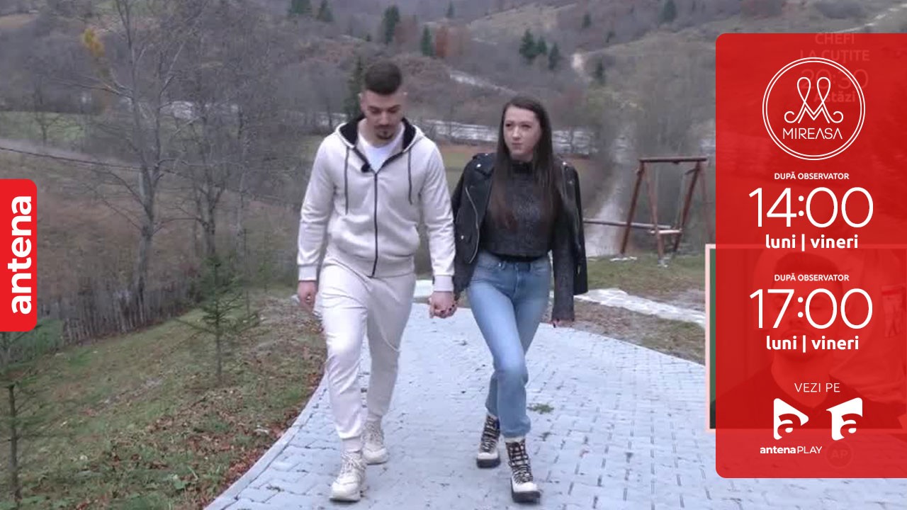 Mireasa Sezonul 6, 9 noiembrie 2022. Cum s-au distrat Valentin și Gabriela la munte