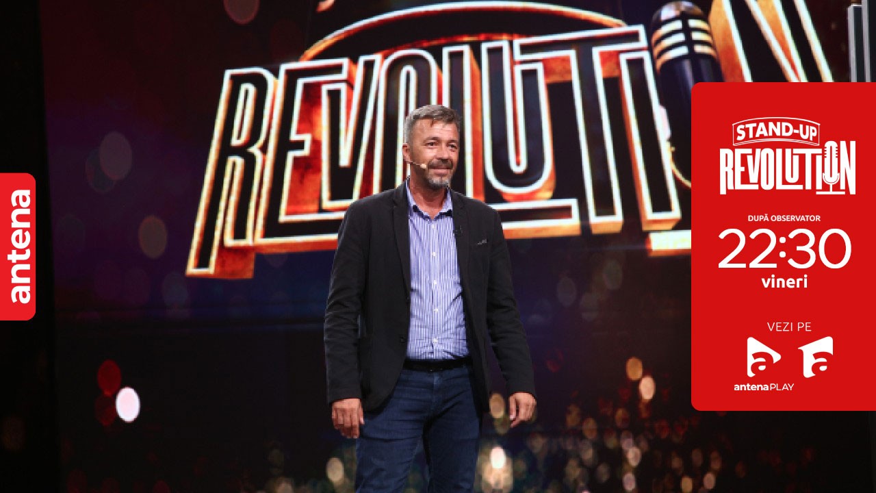 Stand-up Revolution | Sezonul 2, 11 noiembrie 2022. Gabriel Dogaru - jurizare