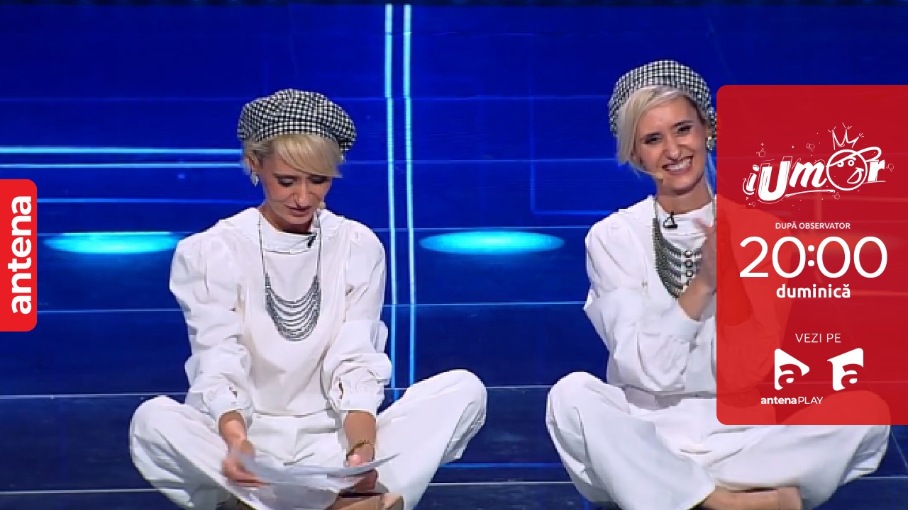 iUmor Sezonul 13, 13 noiembrie 2022. Oana și Adina Timofte au băgat jurații &icirc;ntr-o &rdquo;ședință&rdquo; de numerologie!