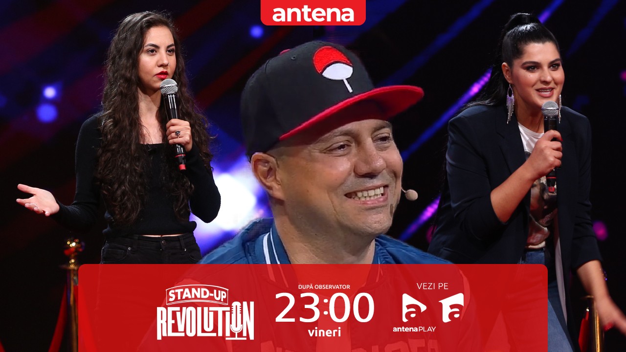 Stand-Up Revolution sezonul 2, 9 decembrie 2022. Battle: Andreea Curea vs. Ioana State