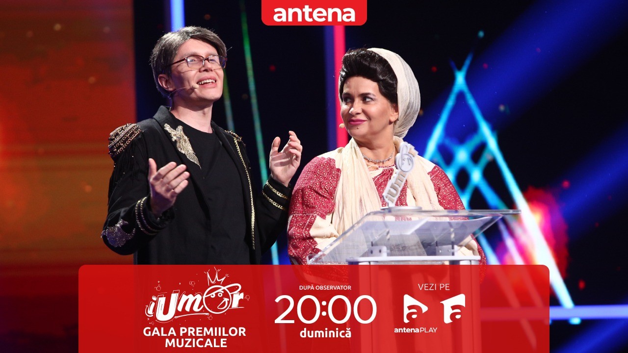 iUmor | Gala Premiilor Muzicale, 11 decembrie 2022. Ionuț Rusu și Paula Chirilă au făcut senzație &icirc;n pielea lui Fuego și a Irinei Loghin
