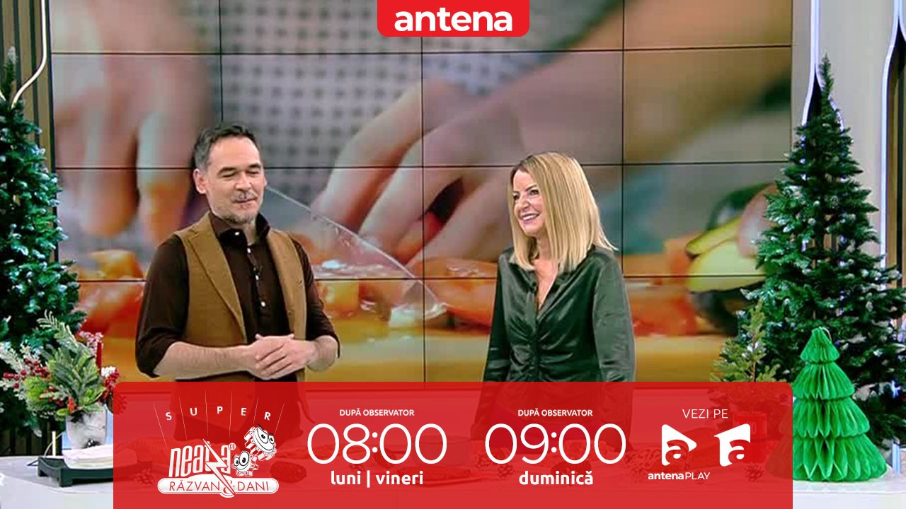 Super Neatza, 19 decembrie 2022. Sfaturi pentru un Crăciun cu m&acirc;ncăruri sănătoase