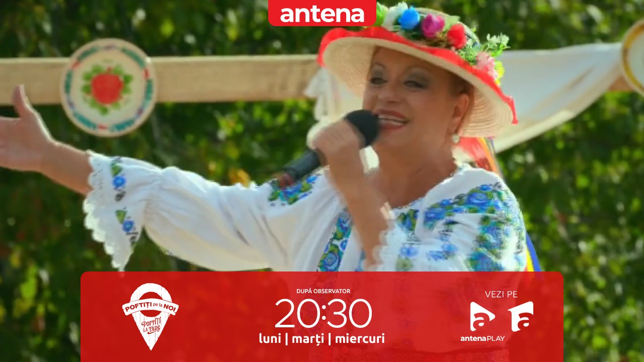 Poftiți pe la noi: Poftiți la târg, 4 ianuarie 2023. Adriana Trandafir a cântat live melodii din folclorul românesc. Cum sună vocea actriței