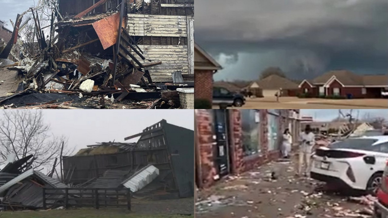Cel puțin 6 morți, după ce mai multe tornade violente au lovit statul Alabama. Peste 150.000 de oameni au rămas fără curent