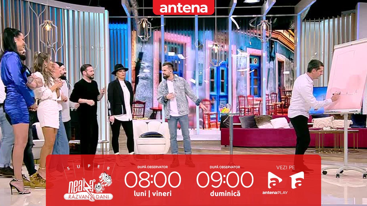 Neatza de Weekend, 15 ianuarie 2022. Jocul &rdquo;Sp&acirc;nzurătoarea" cu Oase, Cocuța, Bogdan Boantă și Dan Ristei