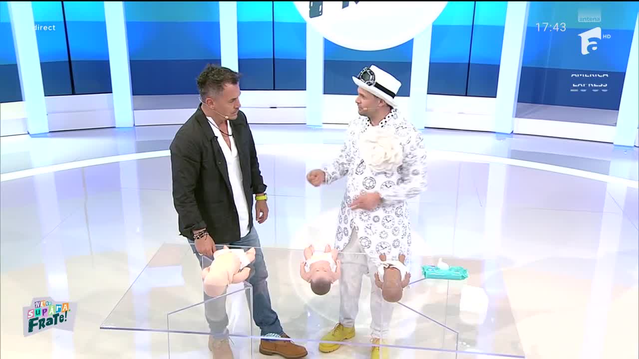 Nu te supăra, frate!, 18 ianuarie 2023. Super provocare! Răzvan Fodor schimbă scutece