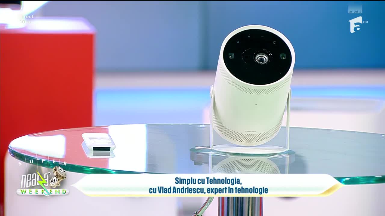 Neatza de weekend, 22 ianuarie 2023. Simplu cu Tehnologia: proiectorul inteligent