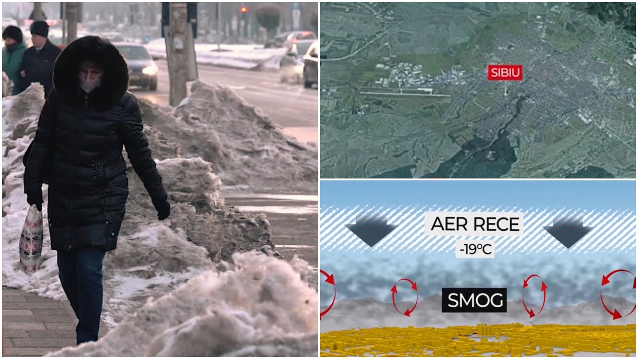 ANIMAŢIE. Gerul cumplit din România a crescut nivelul de poluare la ...