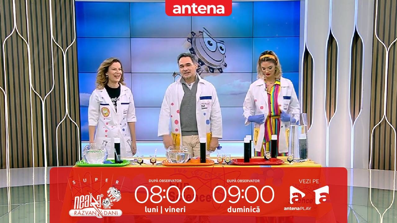 Super Neatza, 10 februarie 2023. Profesorii trăzniți: Experiment de creare a ploii