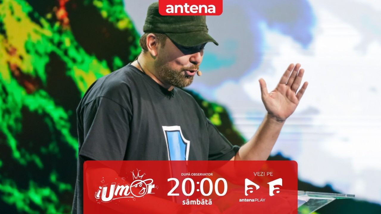 iUmor Sezonul 14, 11 februarie 2023. Andreas Petrescu a acceptat provocarea &bdquo;Dac-aș fi președinte&rdquo;