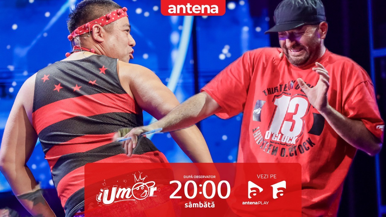 iUmor Sezonul 14, 11 februarie 2023. Mr. Cherry i-a facut botezul lui Nelu Cortea la iUmor