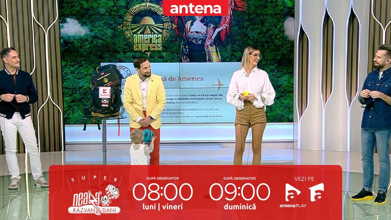 Super Neatza, 16 februarie 2023. Concursul Viză de America: Ce a c&acirc;știgat Tudor