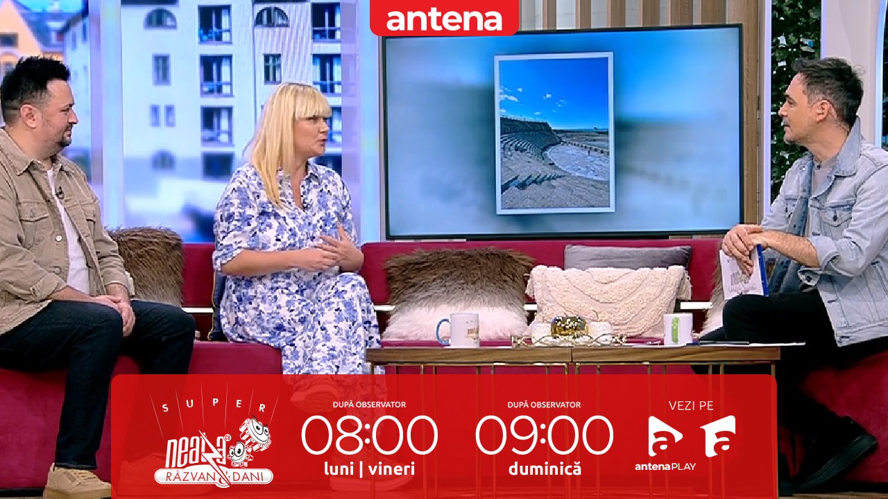 Super Neatza, 20 februarie 2023. Laura și Sebastian, primii rom&acirc;ni care au ajuns &icirc;n sediul Tik Tok din Israel