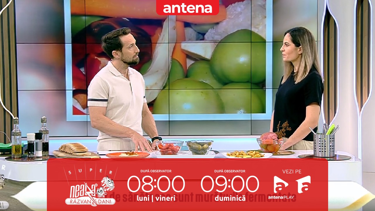 Super Neatza, 21 februarie 2023. C&acirc;t de sănătoase sunt murăturile fermentate