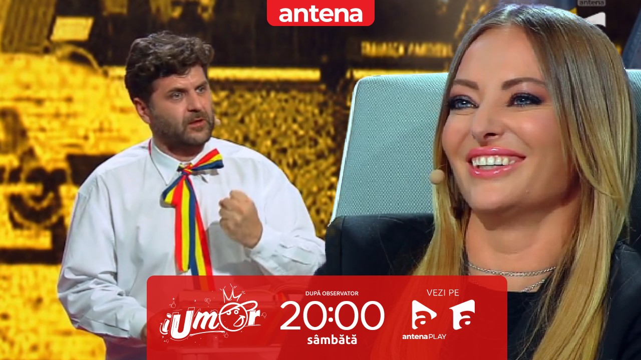 iUmor sezonul 14, 25 februarie 2023. Johnny Bădeliță a adus pe scenă nostalgia pieselor rom&acirc;nești vechi