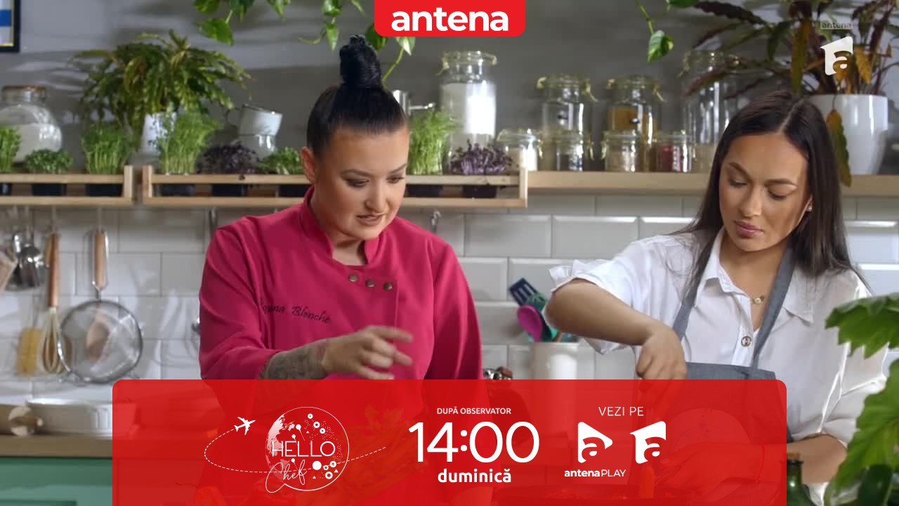Hello Chef sezonul 5, 26 februarie 2023. Roxana Blenche şi Vlăduța Lupău au gătit ”Ropa Vieja”